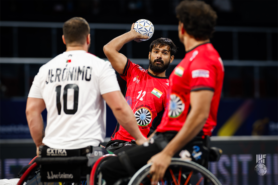 India vs Portugal wheelchair handball
