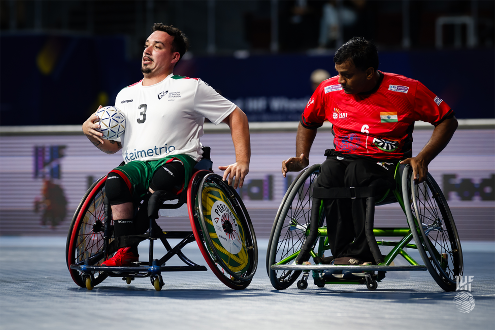 India vs Portugal wheelchair handball