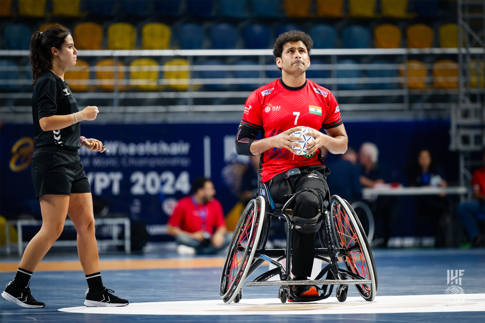 India vs Portugal wheelchair handball