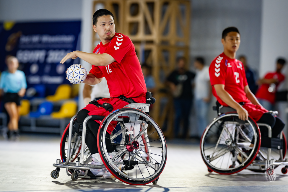 Japan vs France wheelchair handball