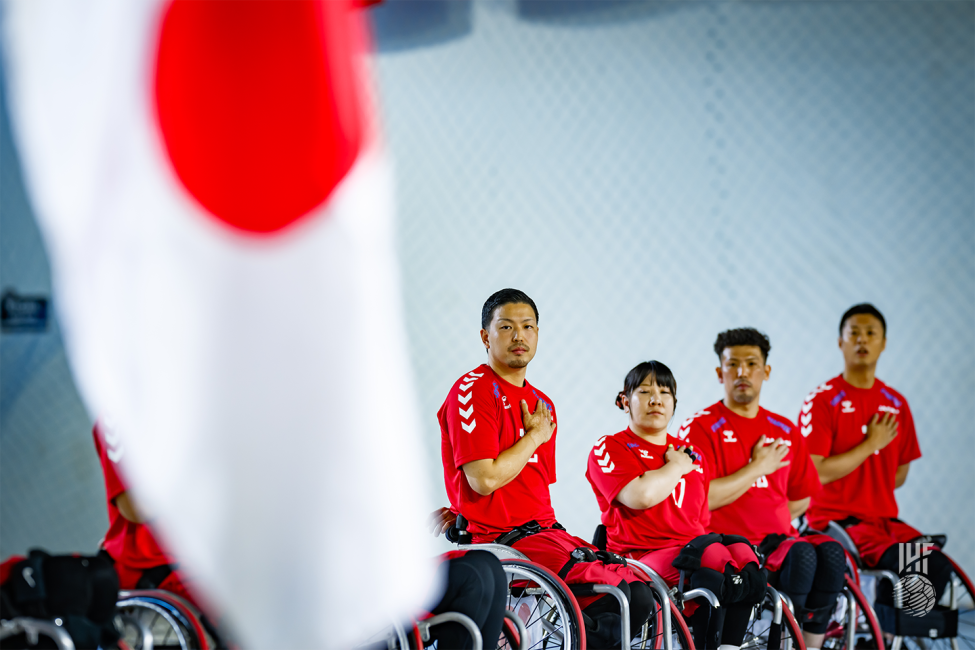 Japan vs France wheelchair handball