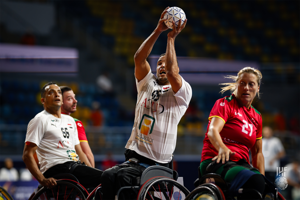 Portugal vs Egypt wheelchair handball