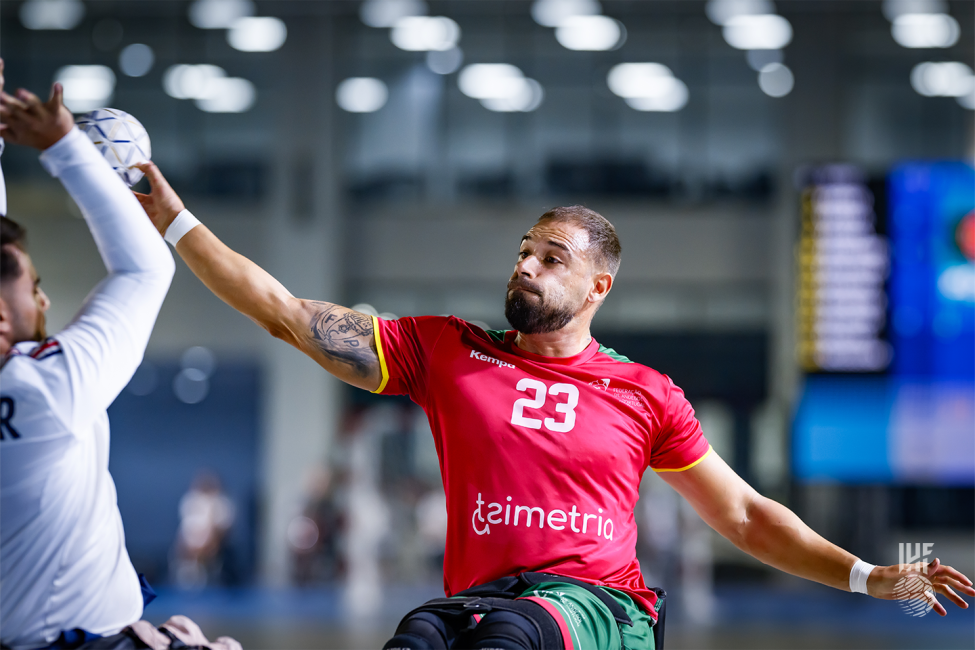 Portugal vs France wheelchair handball
