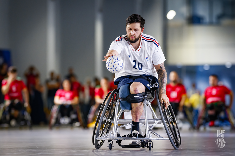 Portugal vs France wheelchair handball