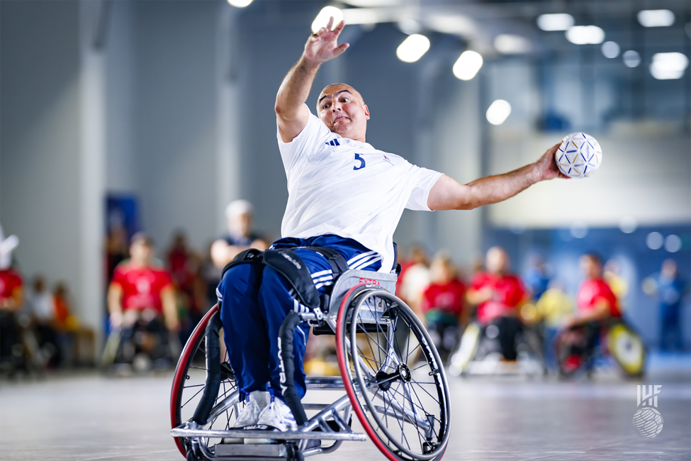 Portugal vs France wheelchair handball