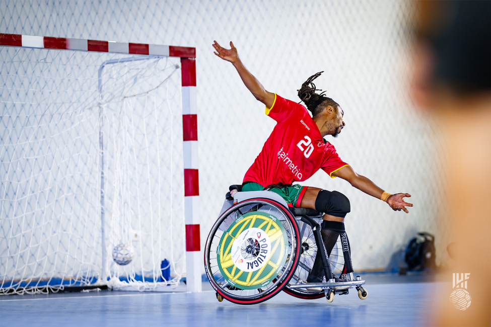 Portugal vs France wheelchair handball