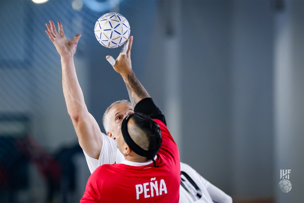 USA vs Chile wheelchair handball