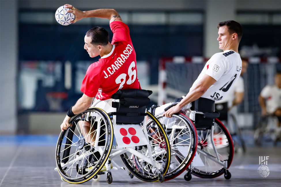 USA vs Chile wheelchair handball