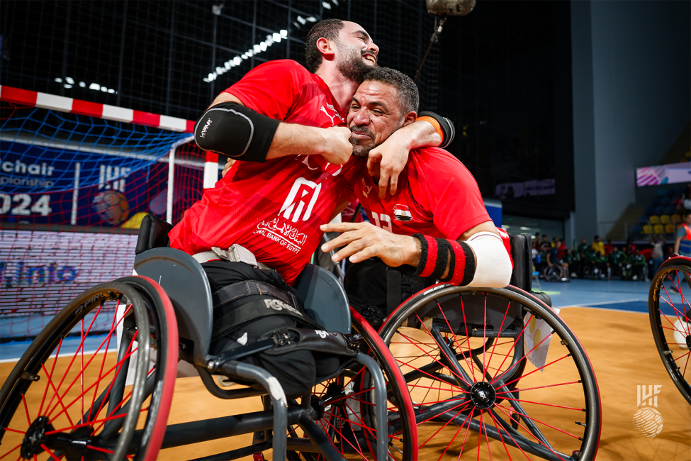 USA vs Egypt wheelchair handball