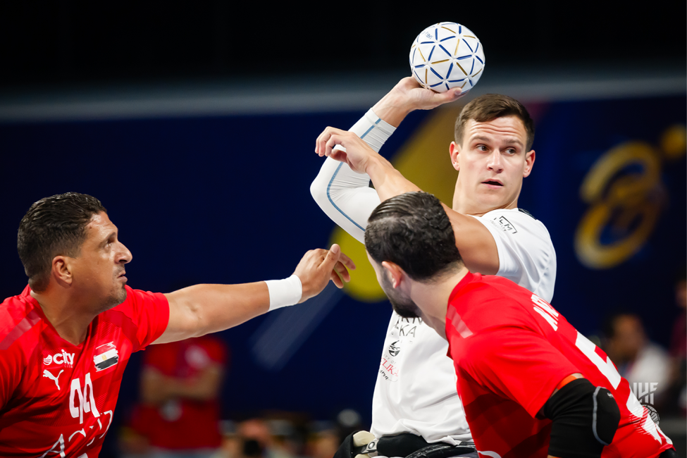 USA vs Egypt wheelchair handball