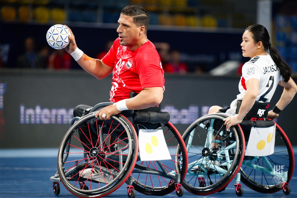 USA vs Egypt wheelchair handball