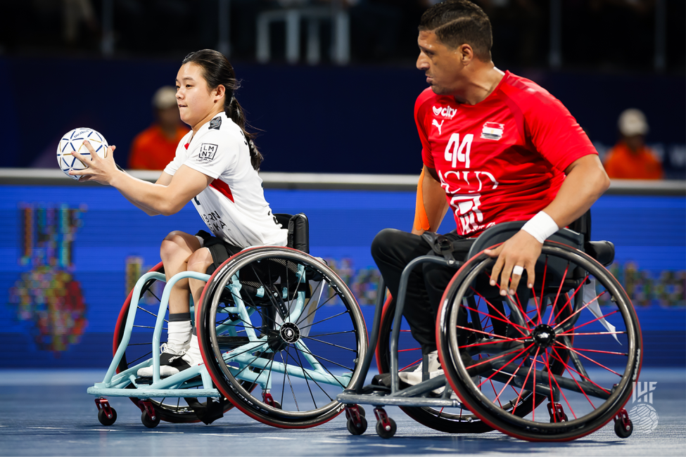 USA vs Egypt wheelchair handball