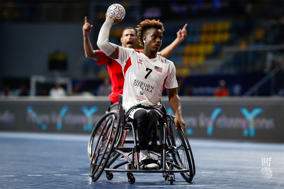 USA vs Egypt wheelchair handball