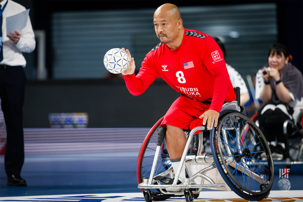 USA vs Japan wheelchair handball