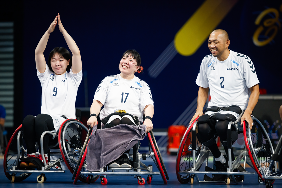 USA vs Japan wheelchair handball