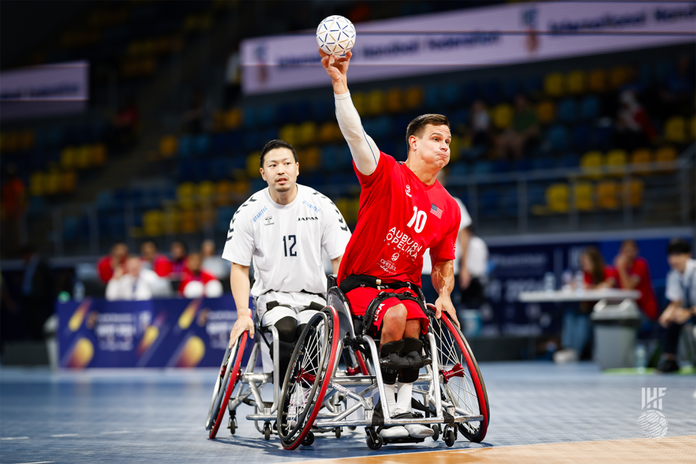 USA vs Japan wheelchair handball