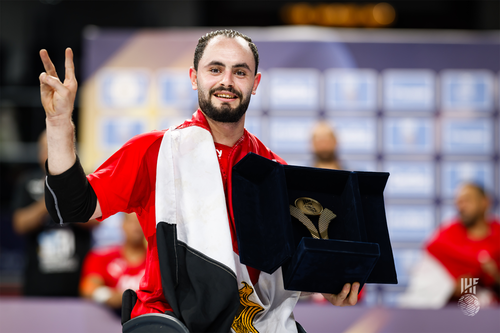Egypt 2024 wheelchair handball medal ceremony