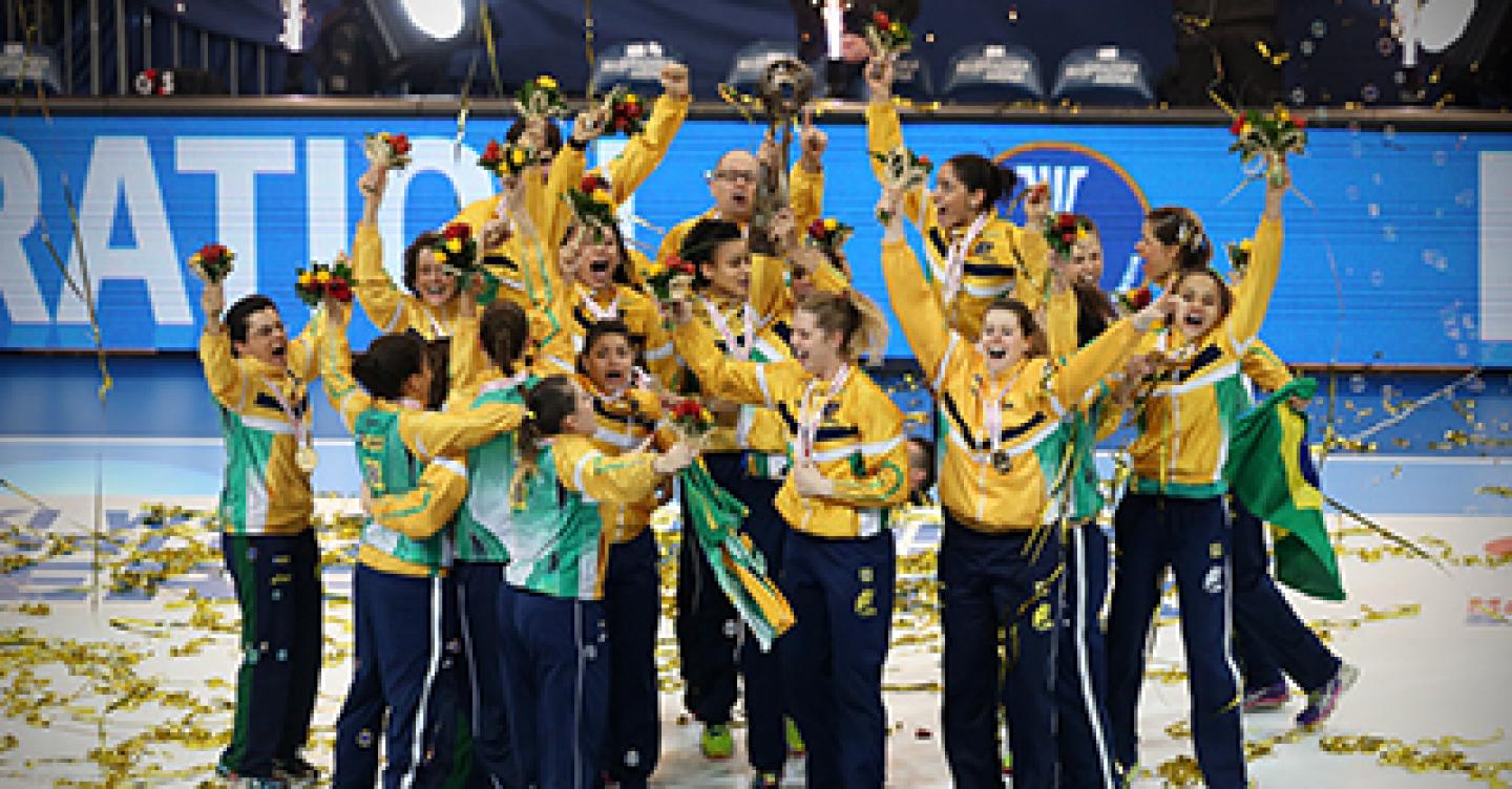 Sensations and world records, samba and three proud medalists