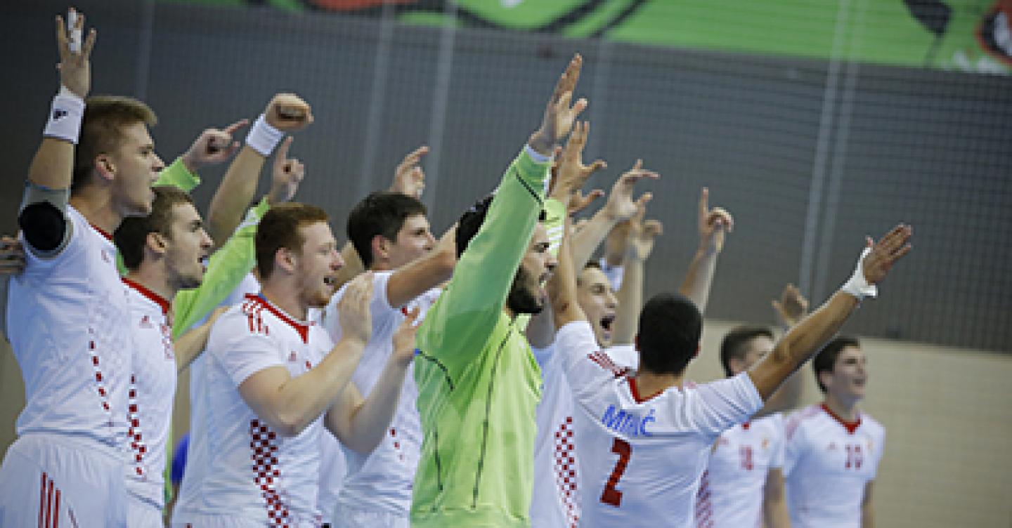 Croatia and Denmark in Semi-Finals