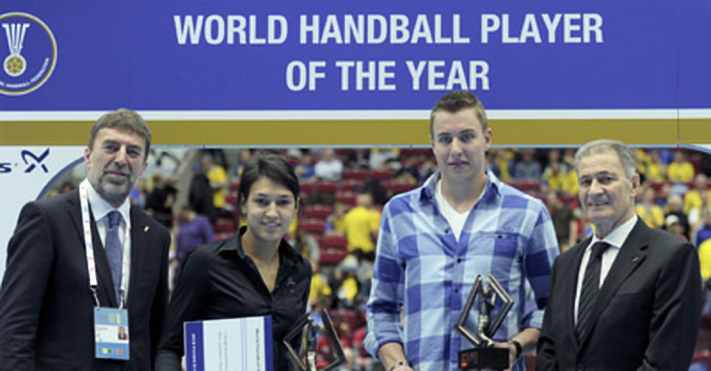 World Handball Players of the Year 2010 awarded in Malmö