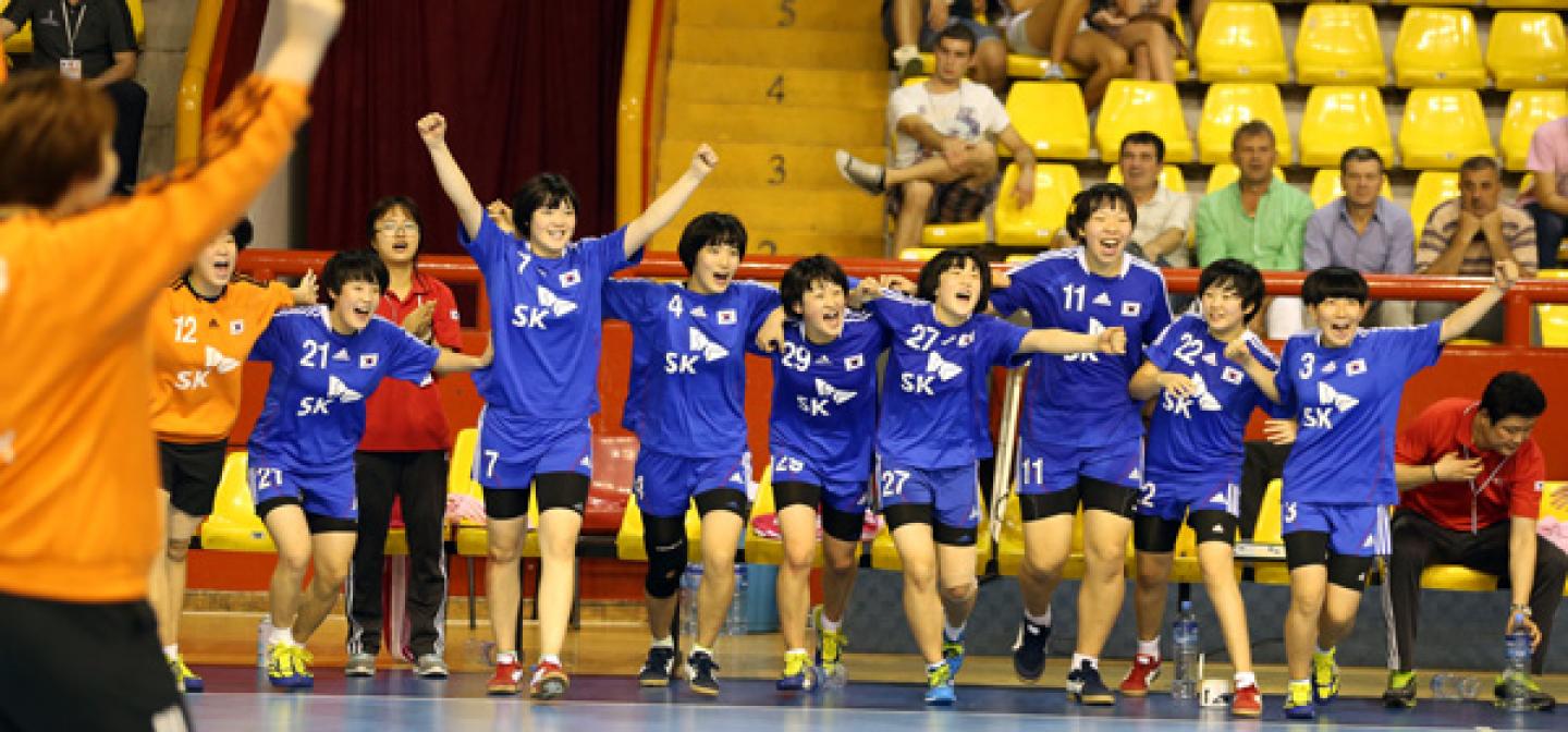 Korea and Denmark overrun their competitors
