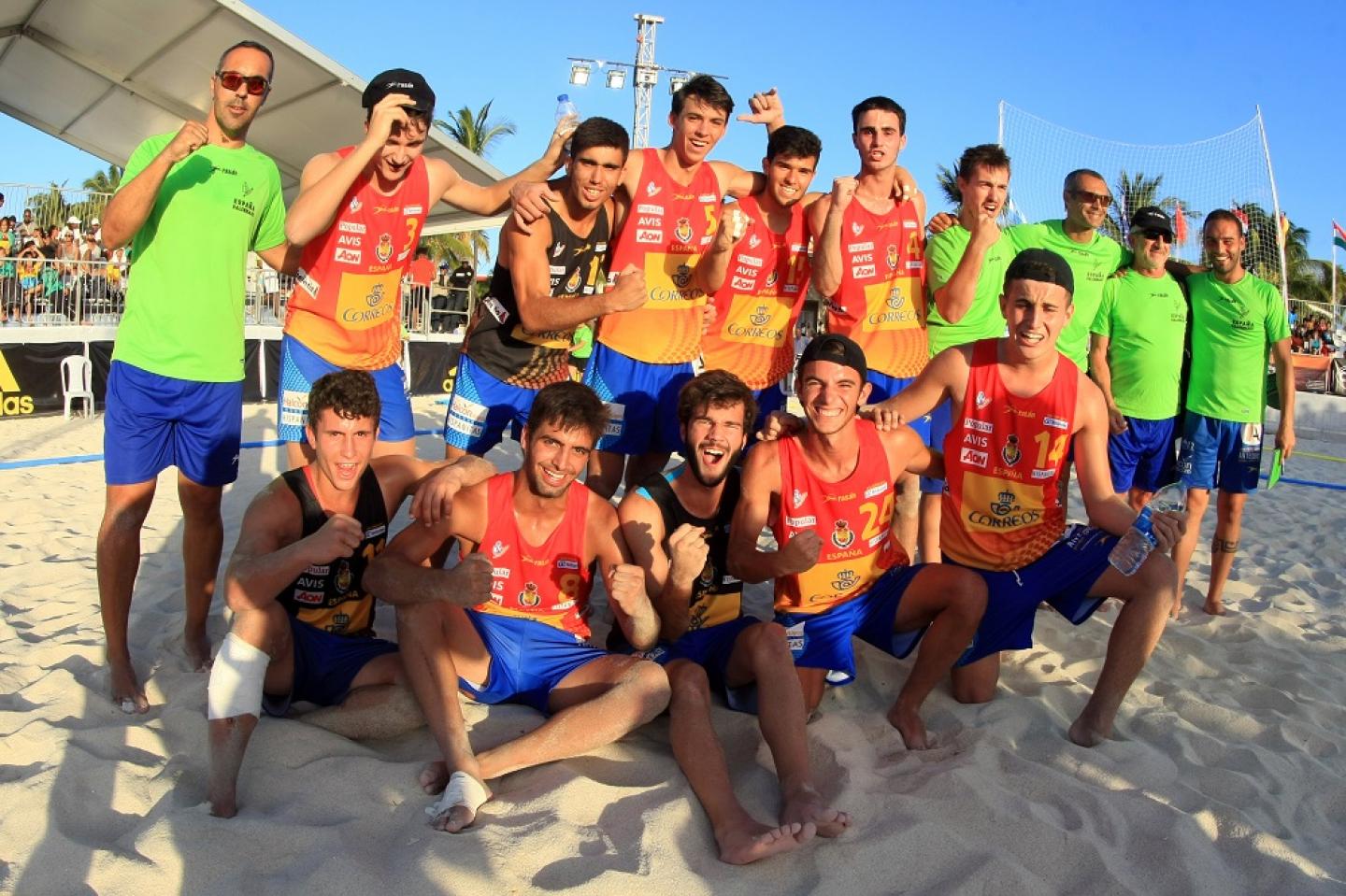 Spain take gold at the Men’s U17 Beach Handball World Championship
