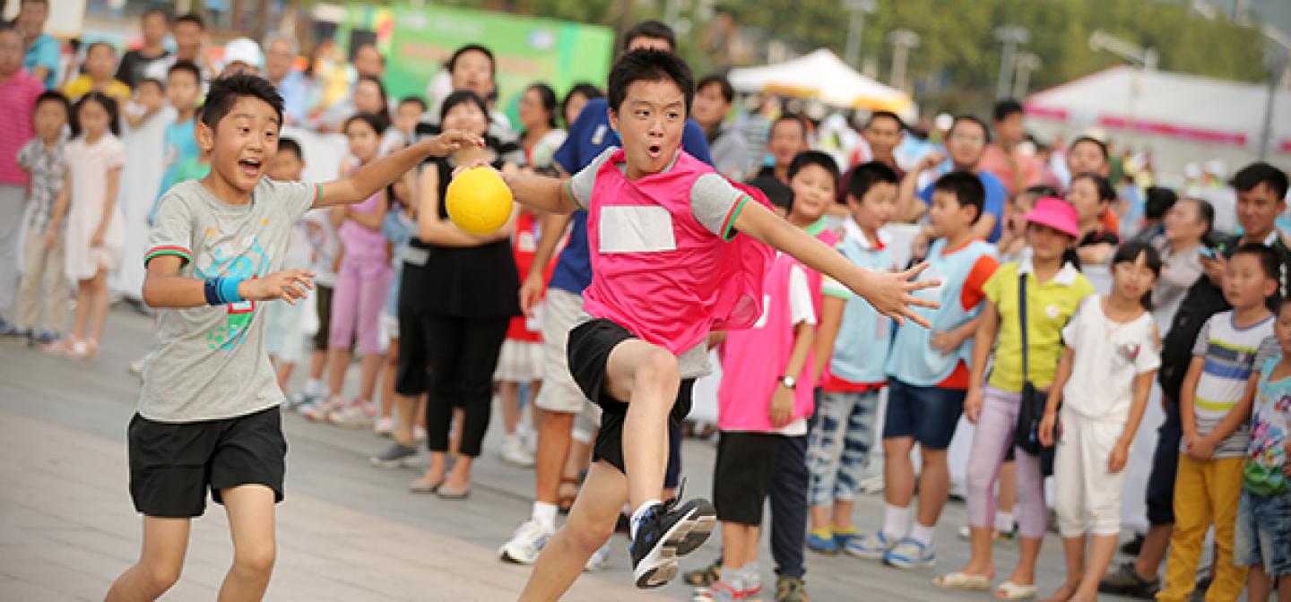 Sports, fun and education - Handball@School at the Culture & Education Program of the IOC