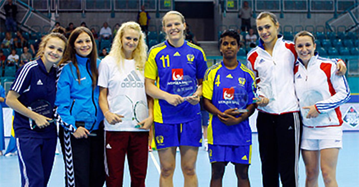 All Star Team of the Women's Junior WCh