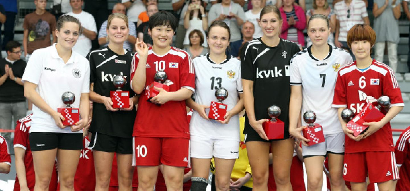 All Star Team awarded - Hyojin Lee Most Valuable Player