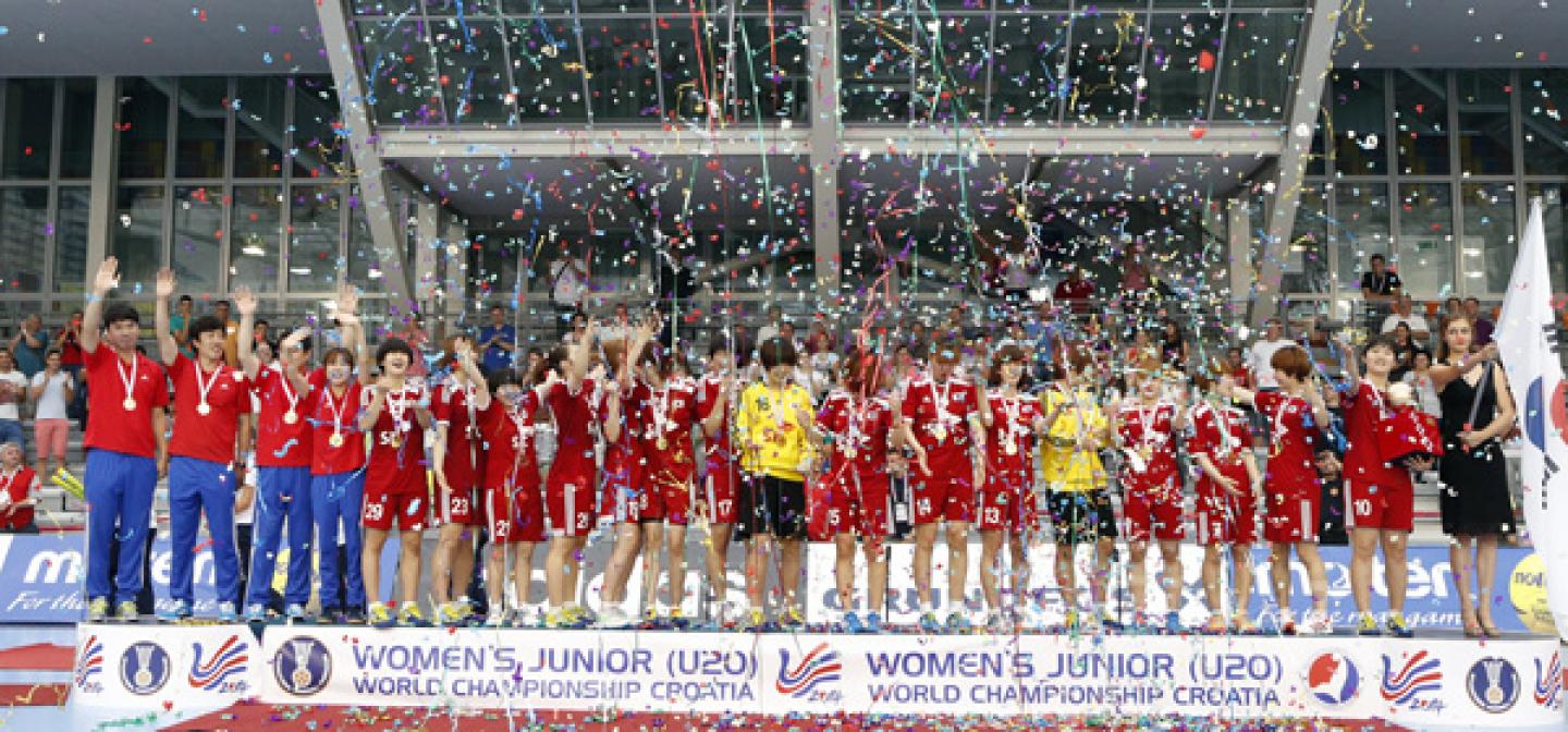 Korea dance gold-studded on the podium - summary of the Women’s Junior (U20) World Championship