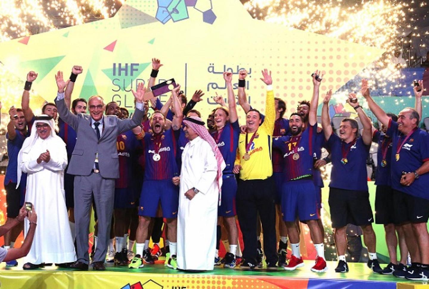 Perez de Vargas leads Barcelona to third Super Globe trophy