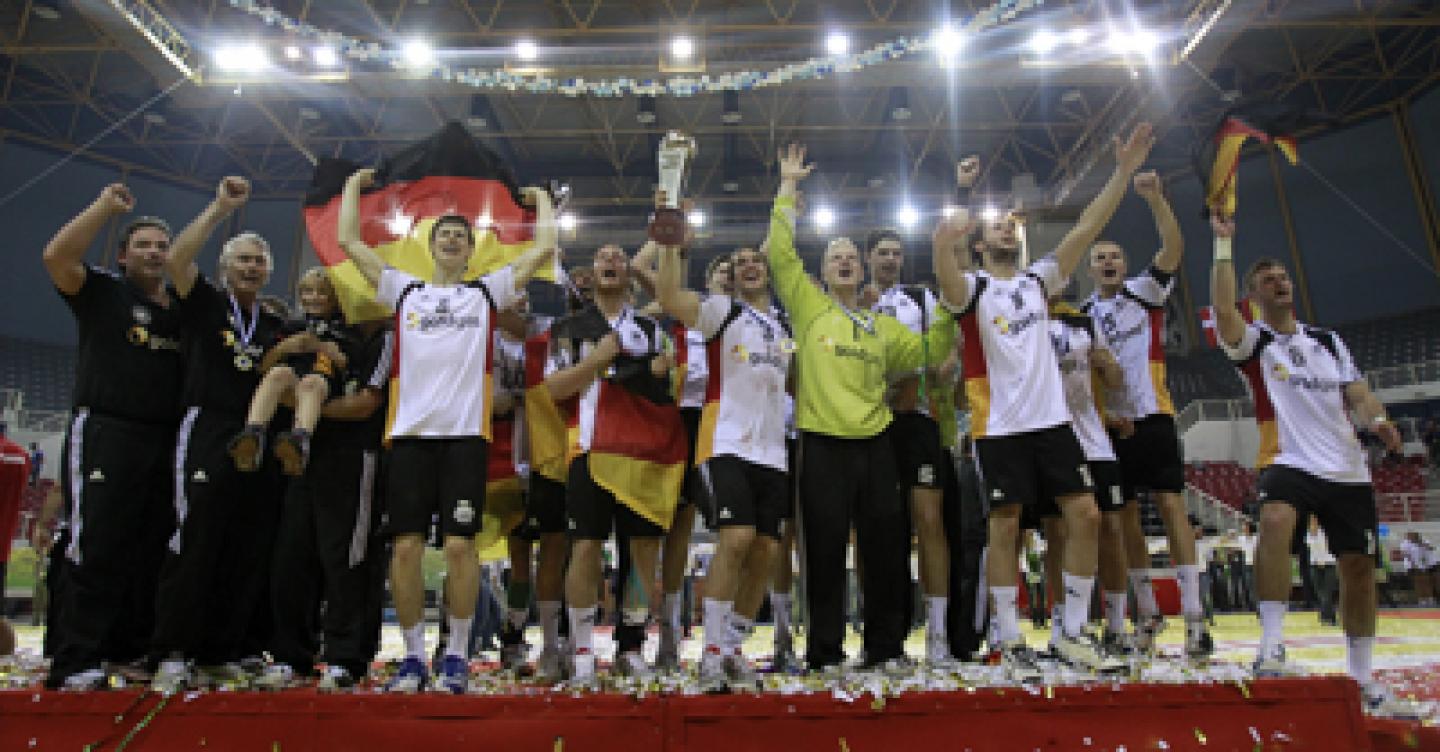 Gold for Germany: The defending Champion won the final