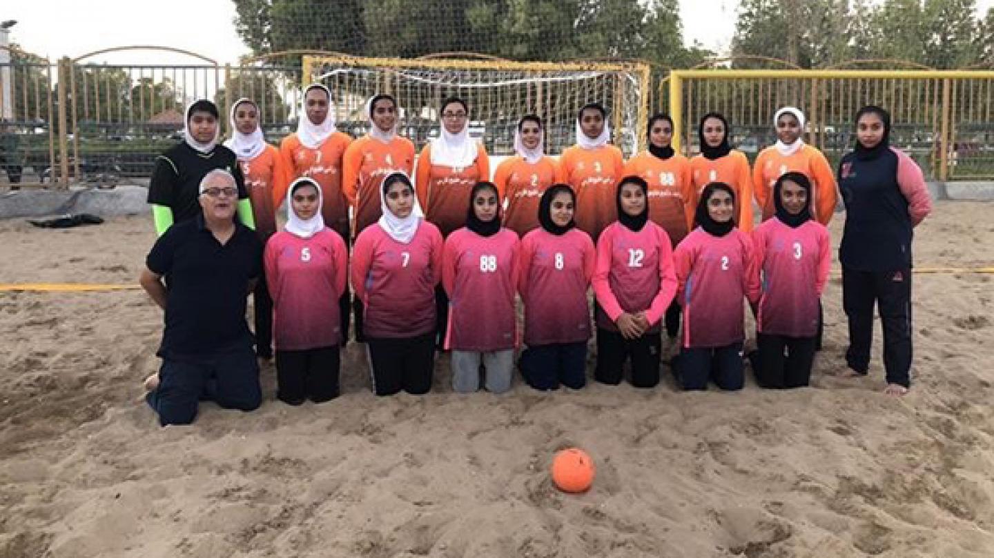 Brazilian twist as beach handball continues to develop in Iran