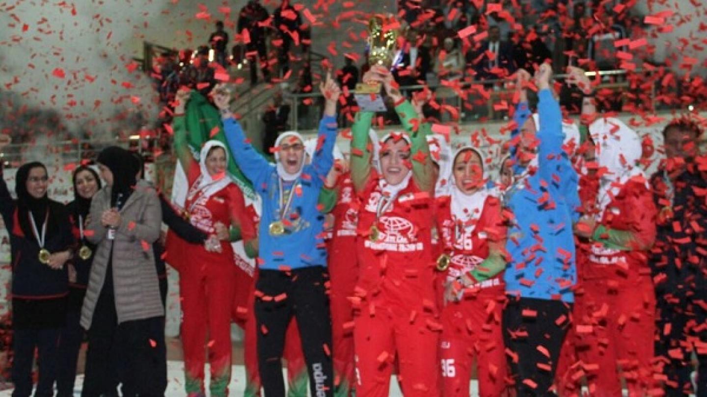Iran women are champions of west Asia