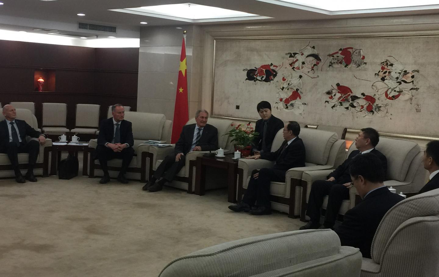 Development of handball in China