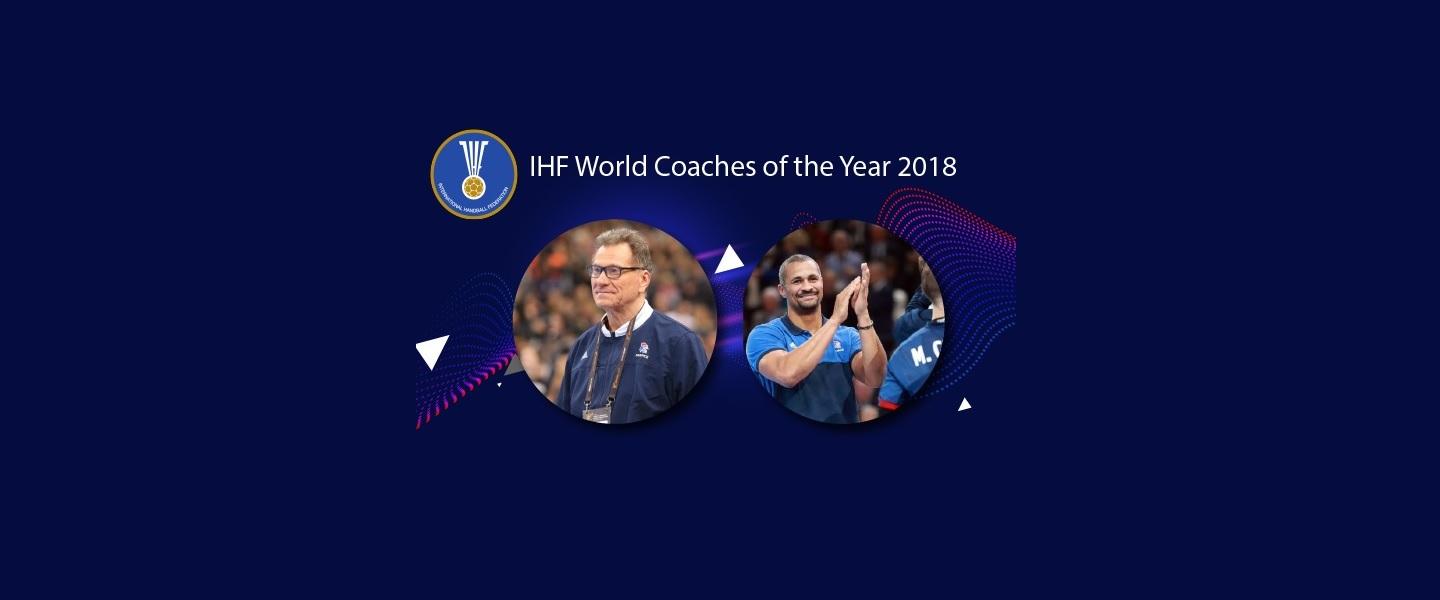 Krumbholz and Dinart named 2018 IHF Coaches of the Year