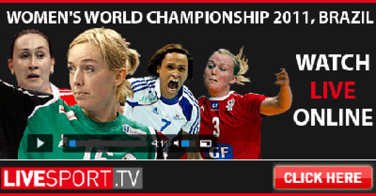 IHF Live streaming of all WCh matches from Brazil