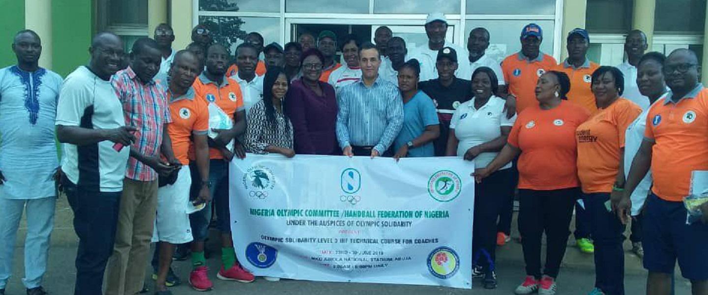 25 coaches in Olympic Solidarity course in Nigeria