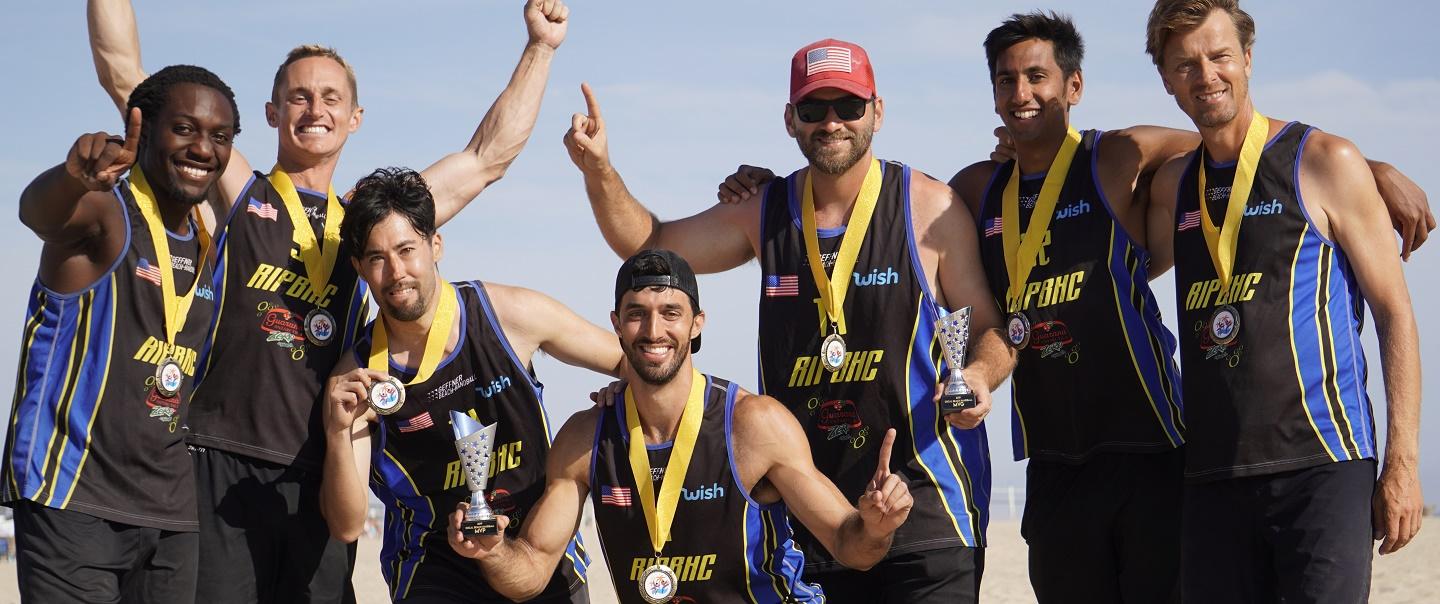 Southern California beach handball success in the U.S.