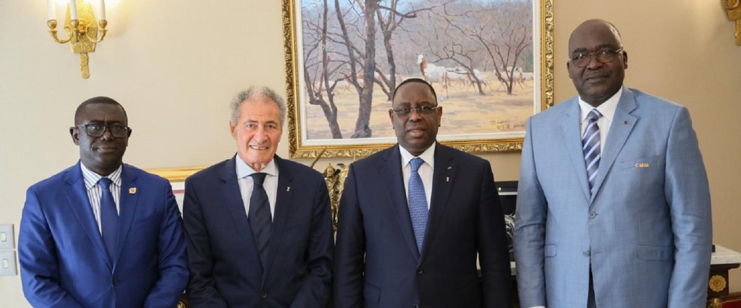 IHF President meets Senegal President Macky Sall