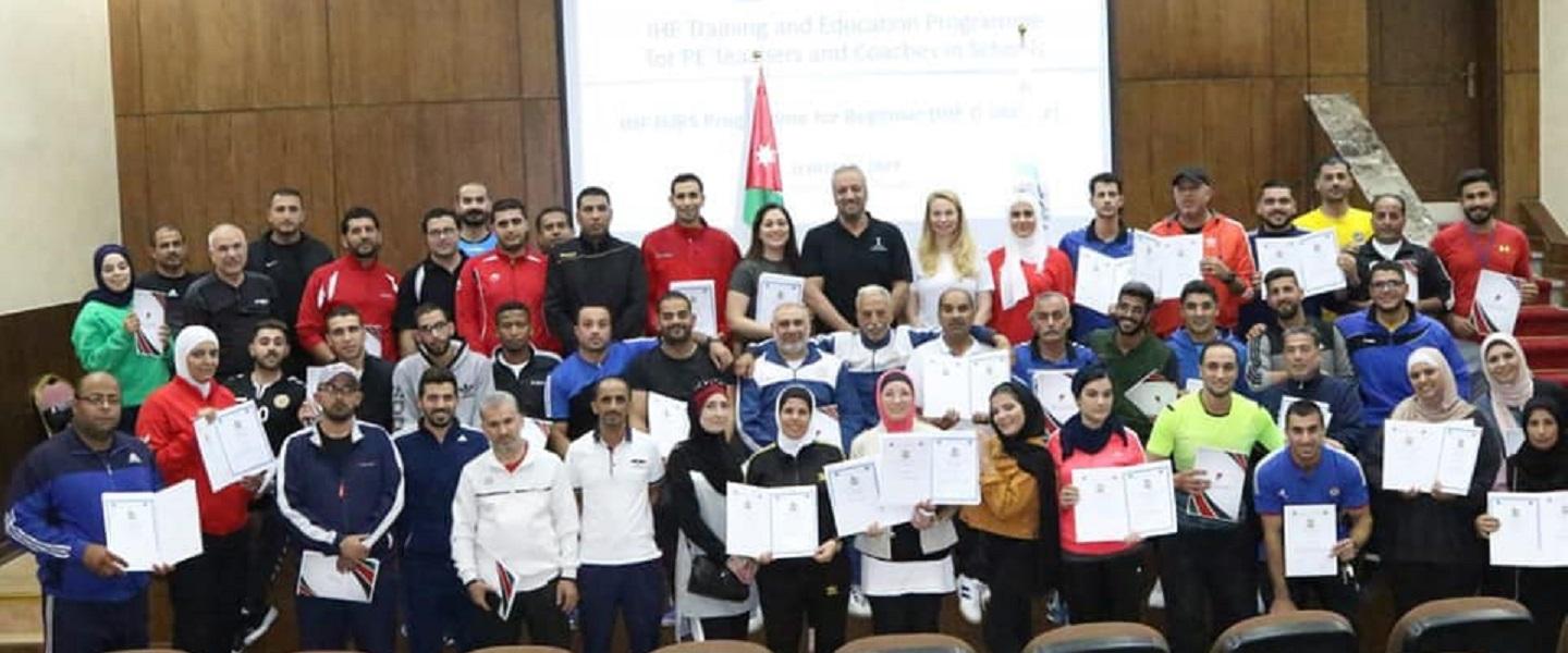 Handball flying high in Jordan