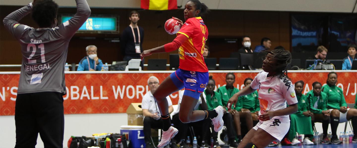 Spain claim third win after tough first half against Senegal