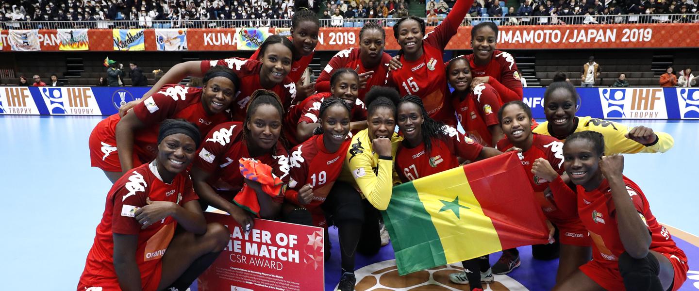 Senegalese handball history made in Kumamoto