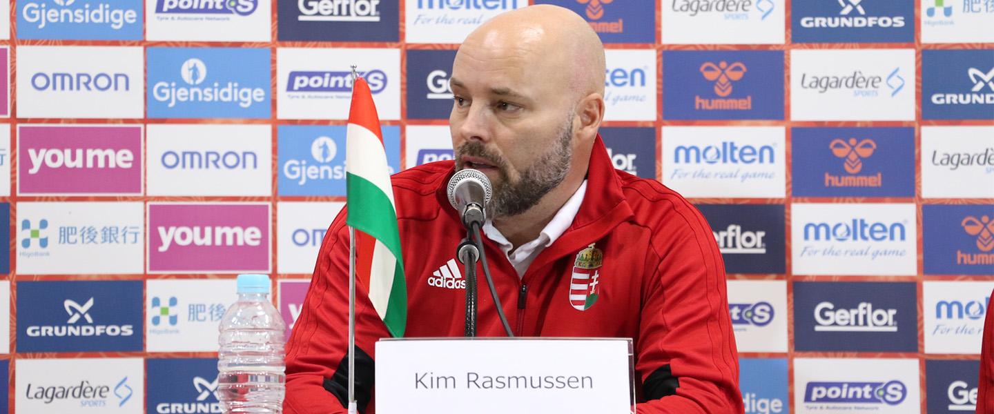 Hungary women's team coach Kim Rasmussen suspended