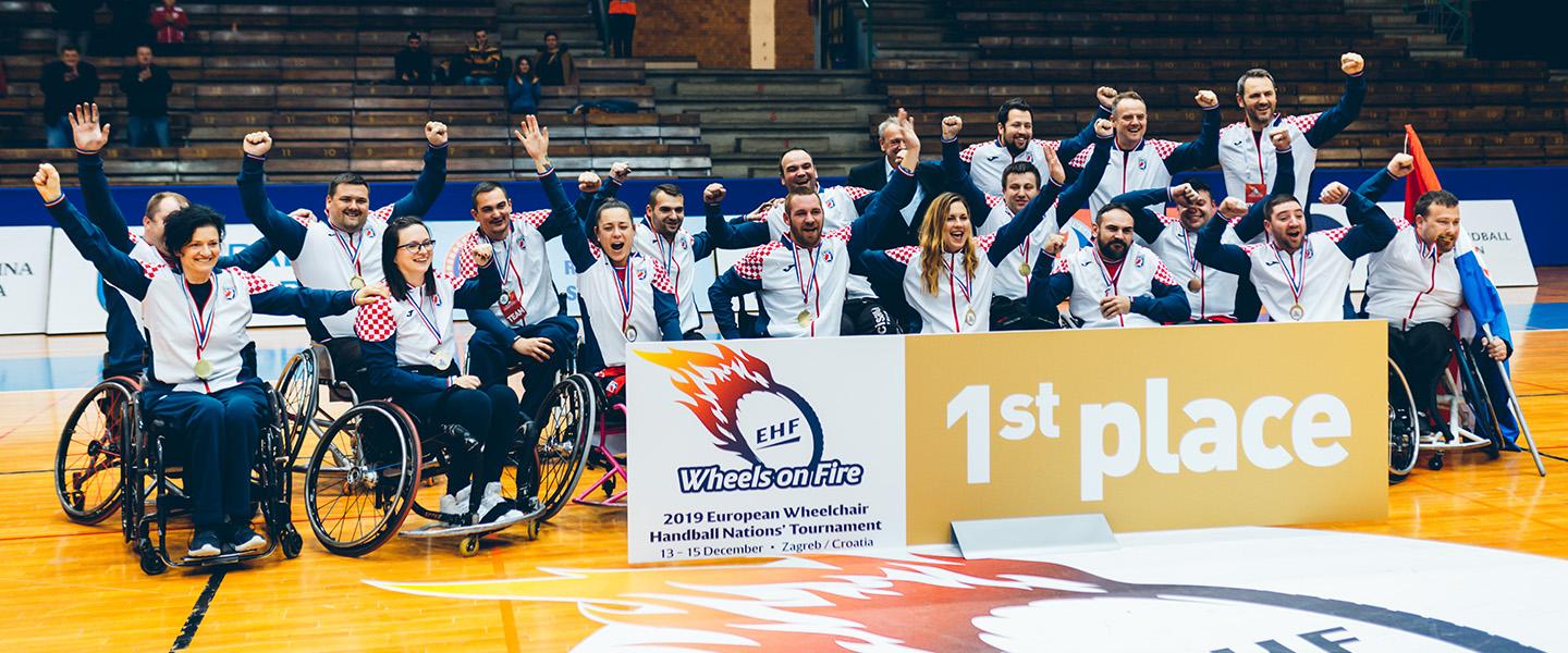 Croatia clinch first European Wheelchair Nations’ Tournament gold