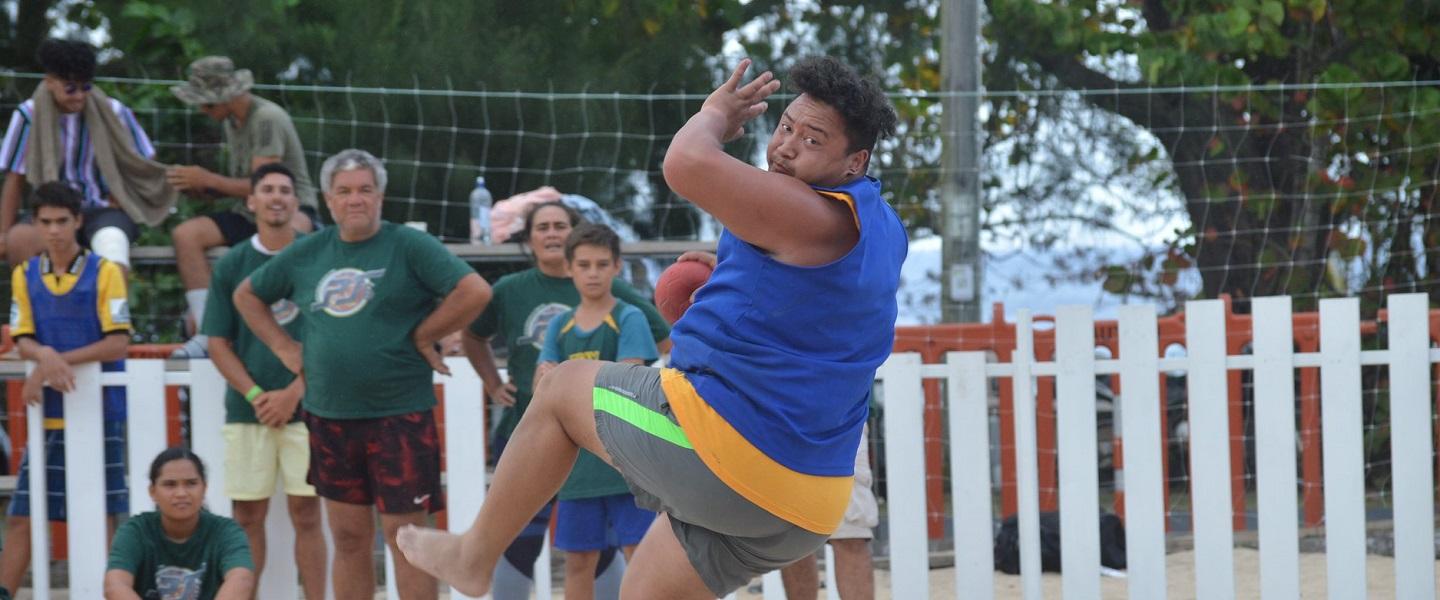 Beach handball featured at first Cook Islands Beach Games Festival 