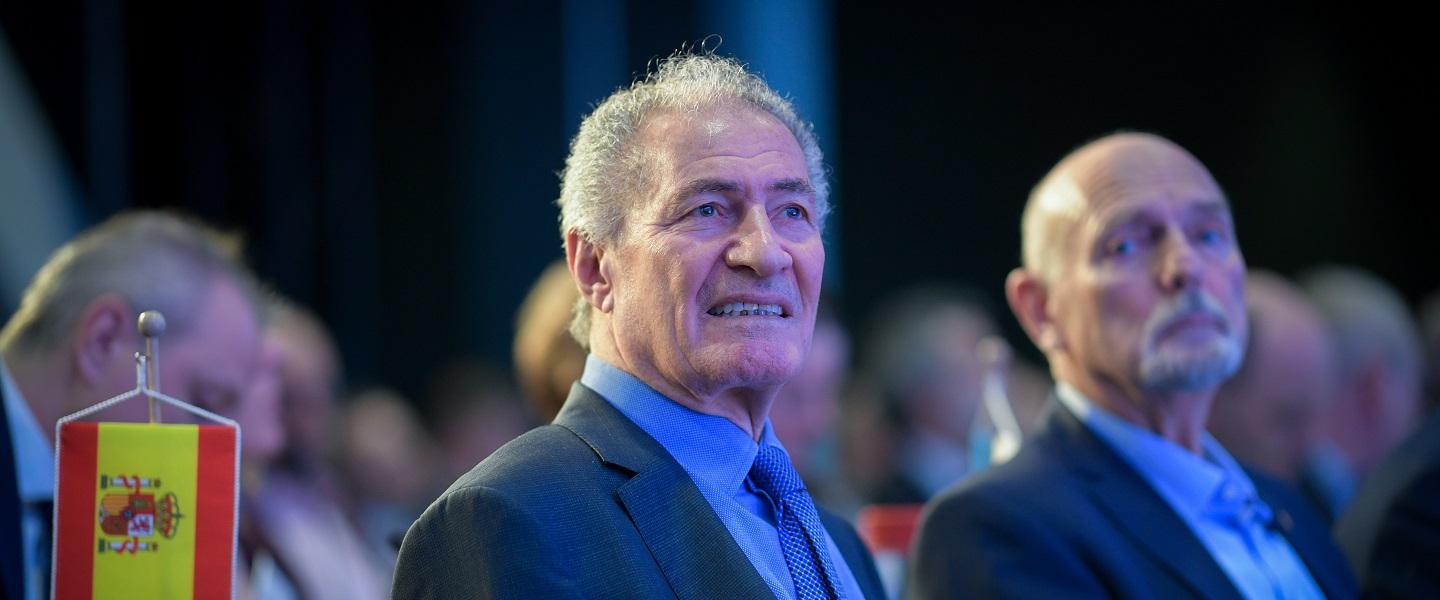 IHF President Dr Moustafa attends EHF EURO 2020 final weekend