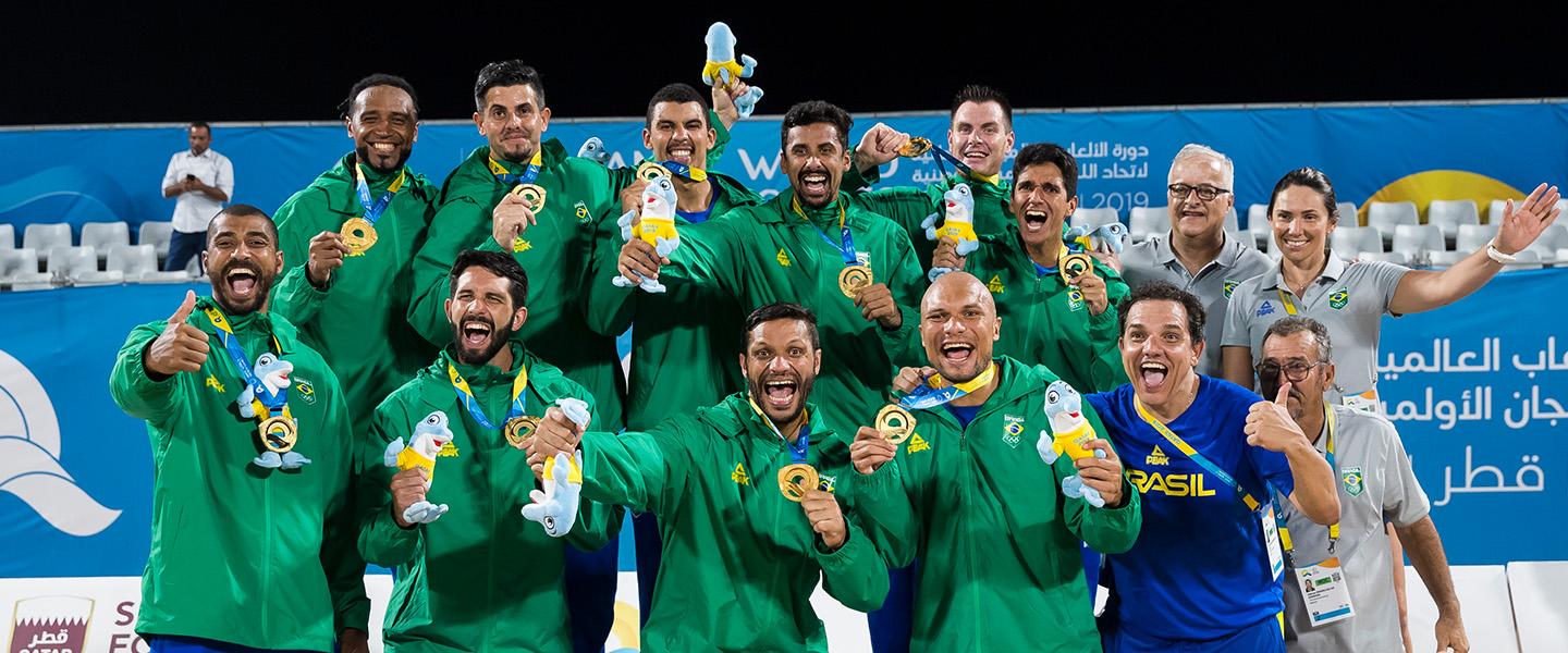 Vote Now! IWGA Athlete of the Year 2019 - Brazil Men's Beach Handball