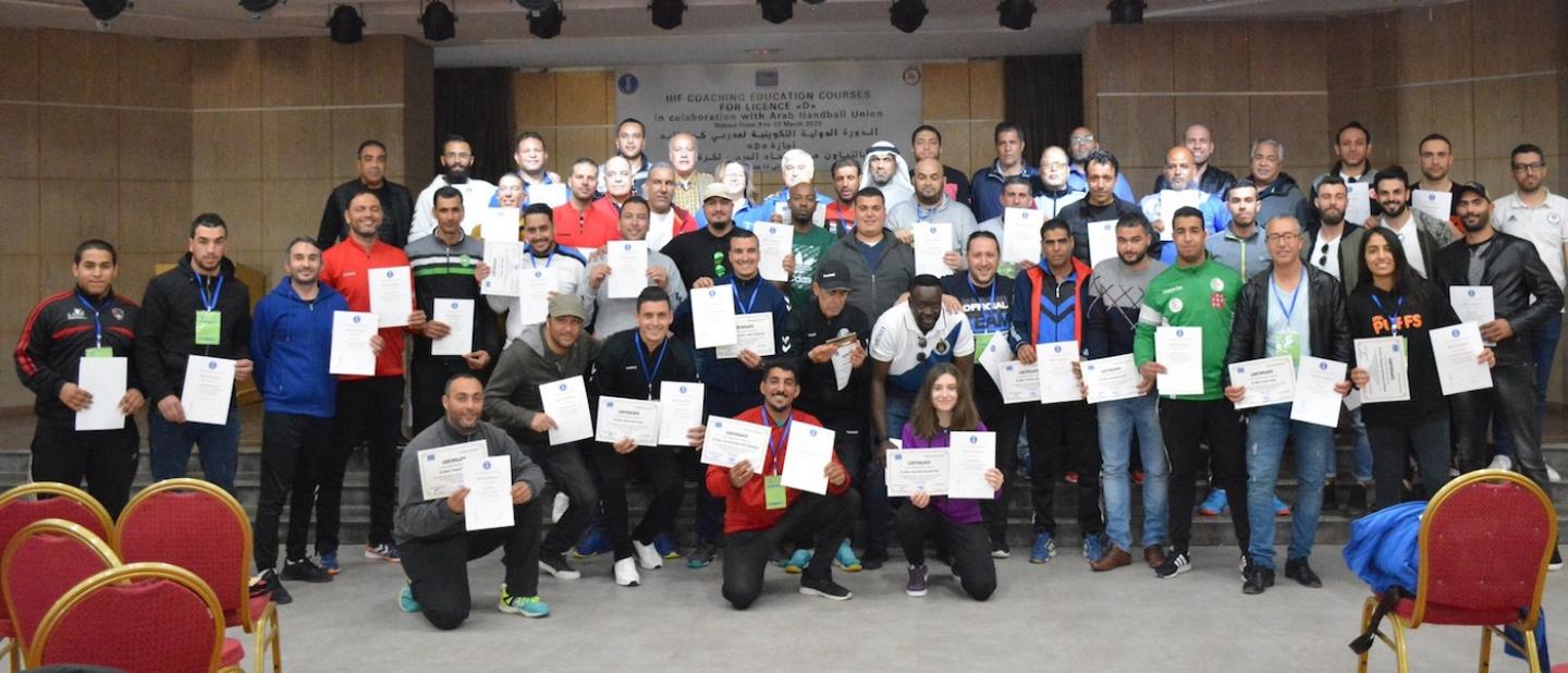 Coaches course success in Tunisia