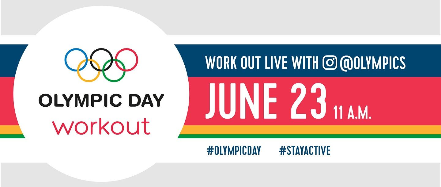 Solidarity and staying active key themes on Olympic Day 2020